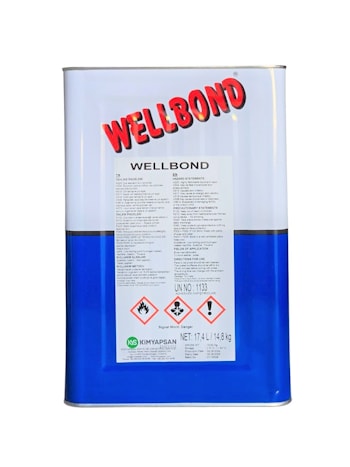 Контактный клей для пластика Wellbond   