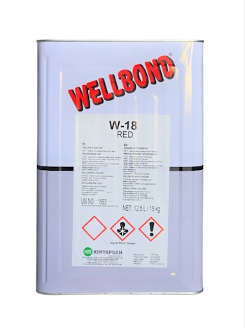 Клей для мягкой мебели WELLBOND W-18 (40%) негорючий  