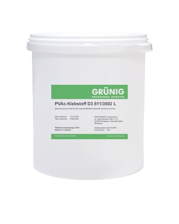Клей ПВА GRUNIG 811/3502 D3 (Д3)   