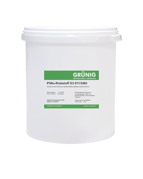 Клей ПВА GRUNIG 811/3493 D3   